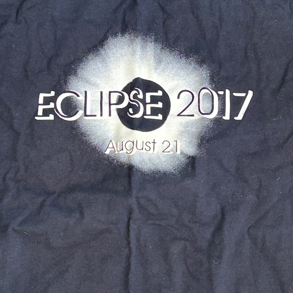 Eclipse 2017 Black T shirt Sz XL - Picture 3 of 4